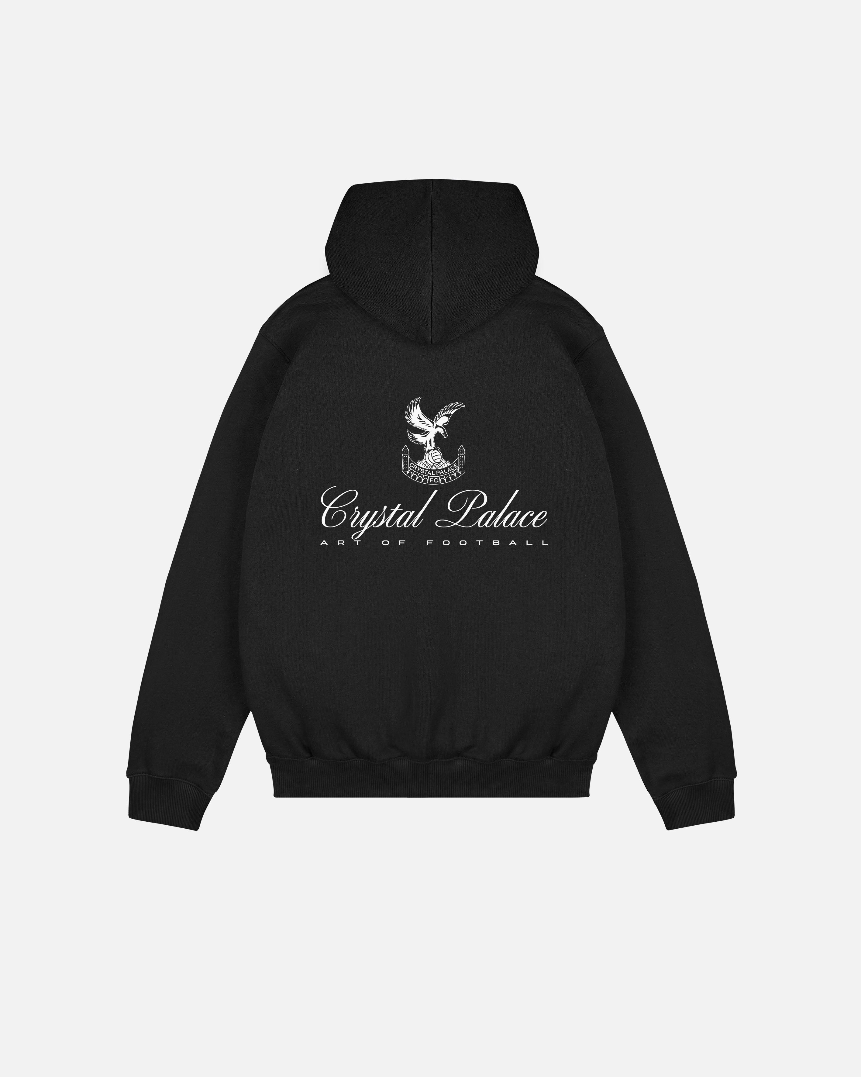 ART OF x Crystal Palace Heritage Hoodie | Black Printed Football Sweat