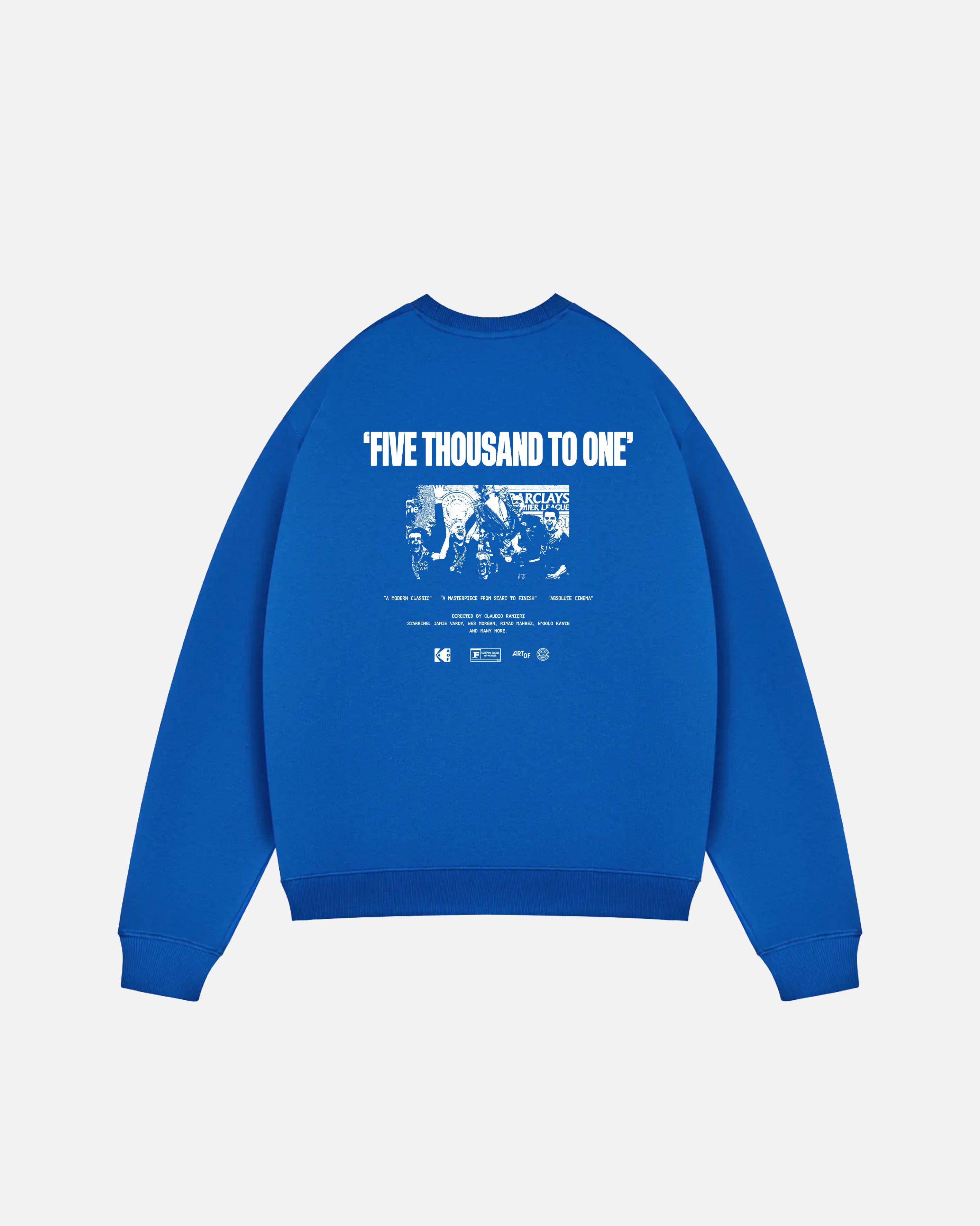 ART OF Leicester City A Modern Classic Sweat | Blue Football Pullover