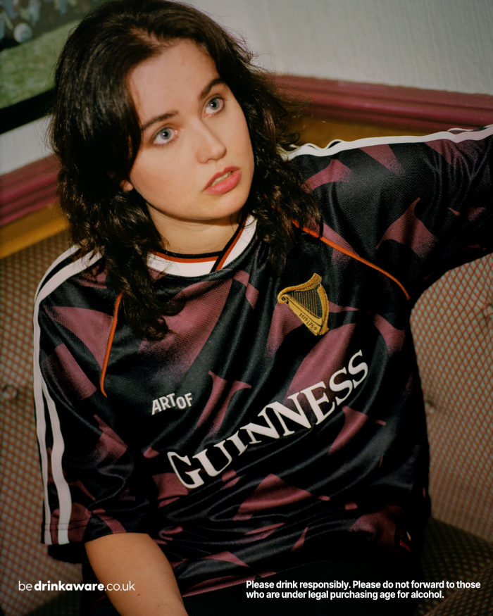 ART OF Football x Guinness Football Shirt | AOF Burgundy Top