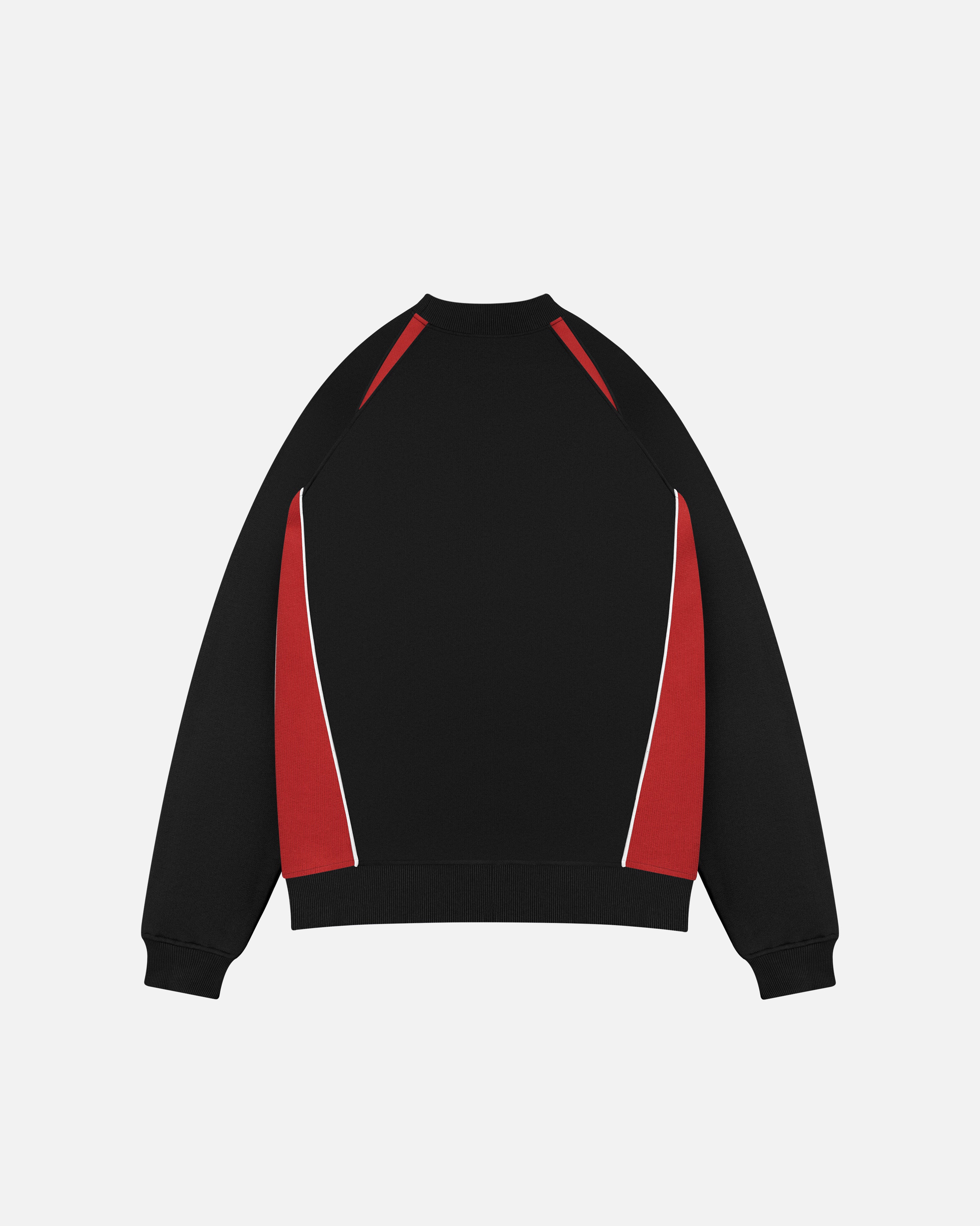 ART OF Football x Southampton Black Panelled Sweat | AOF x SFC
