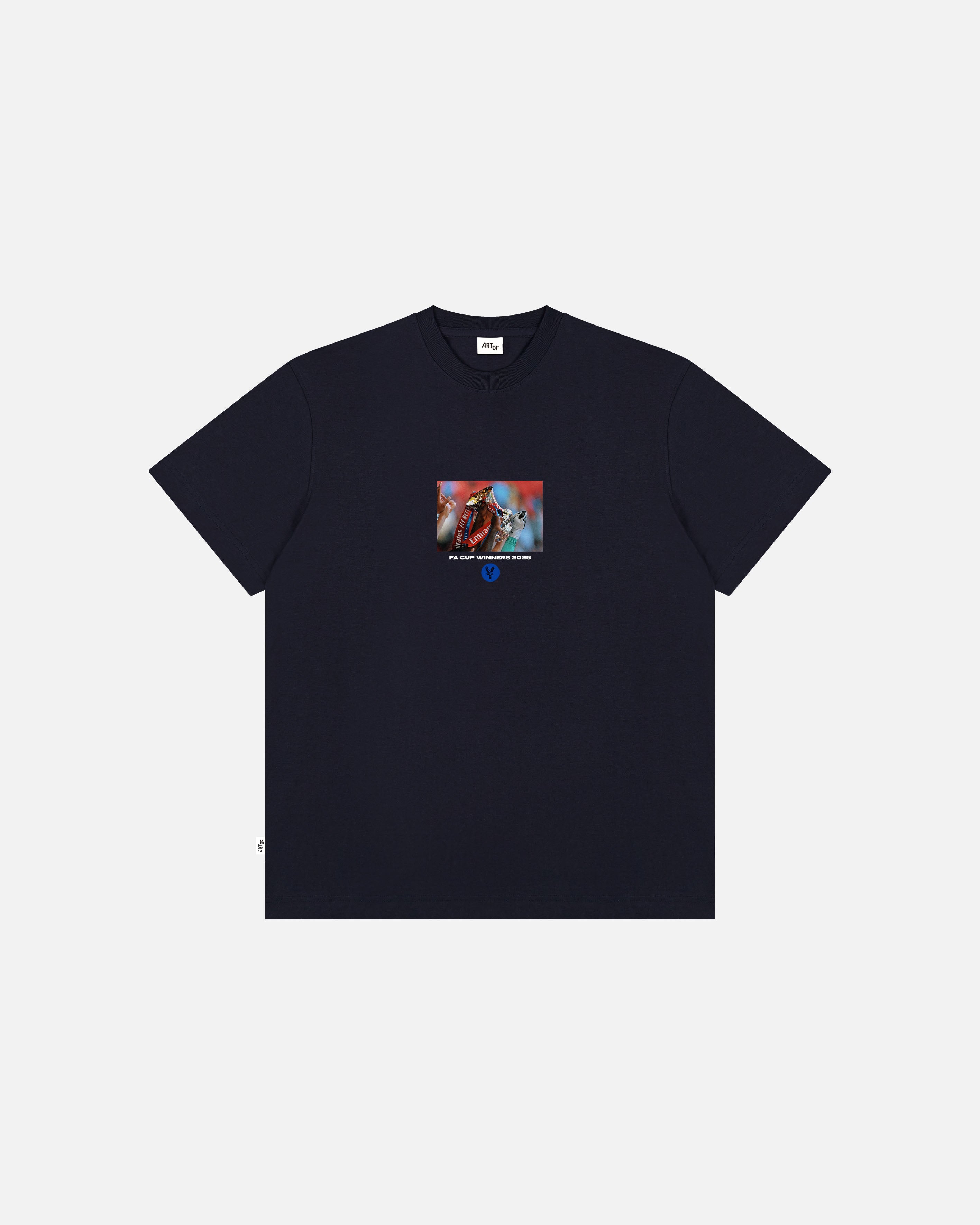 ART OF Football x Crystal Palace Exhibition Tee | Navy Graphic T-shirt