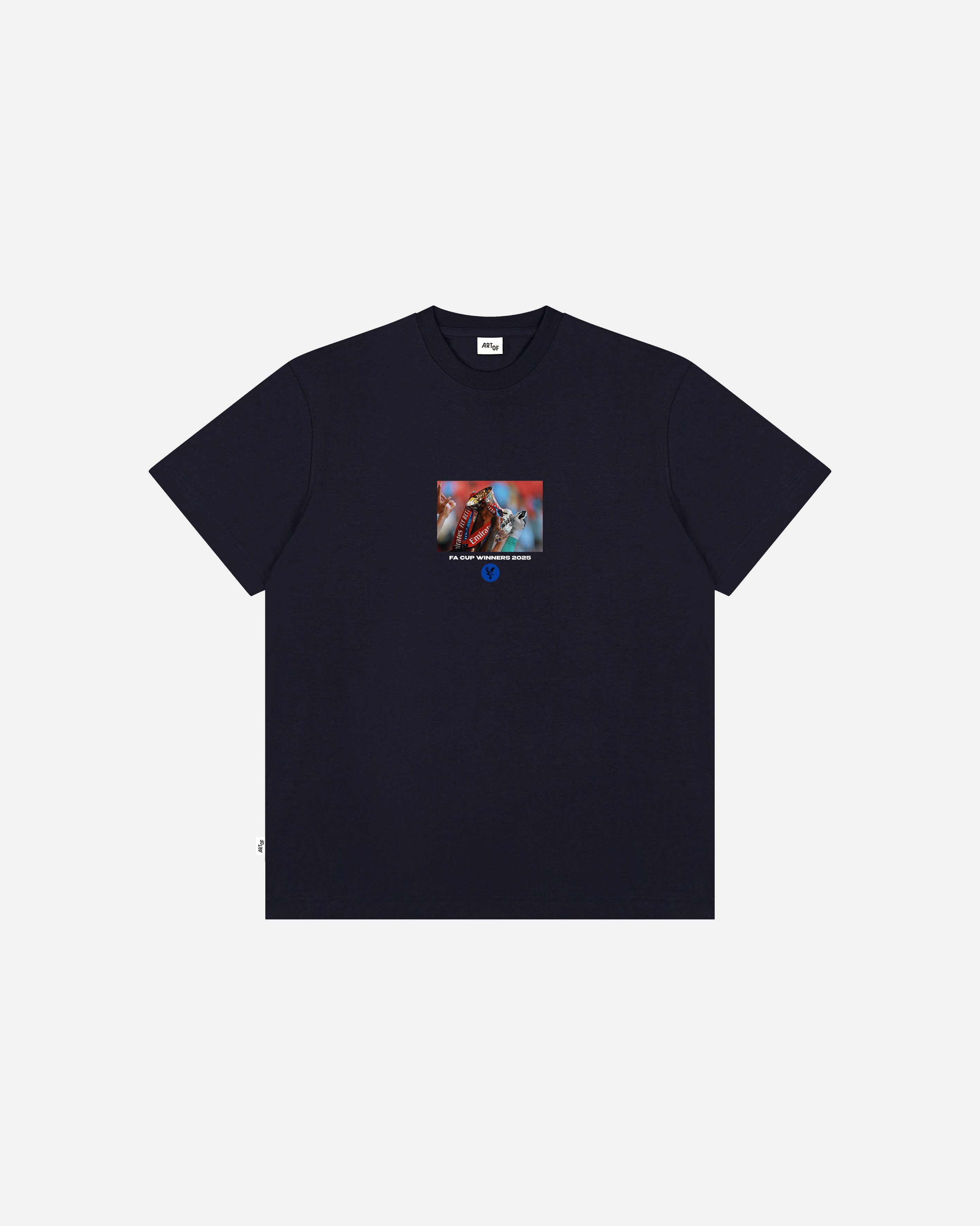 ART OF x Crystal Palace Exhibition Tee | Navy Graphic Football T-shirt