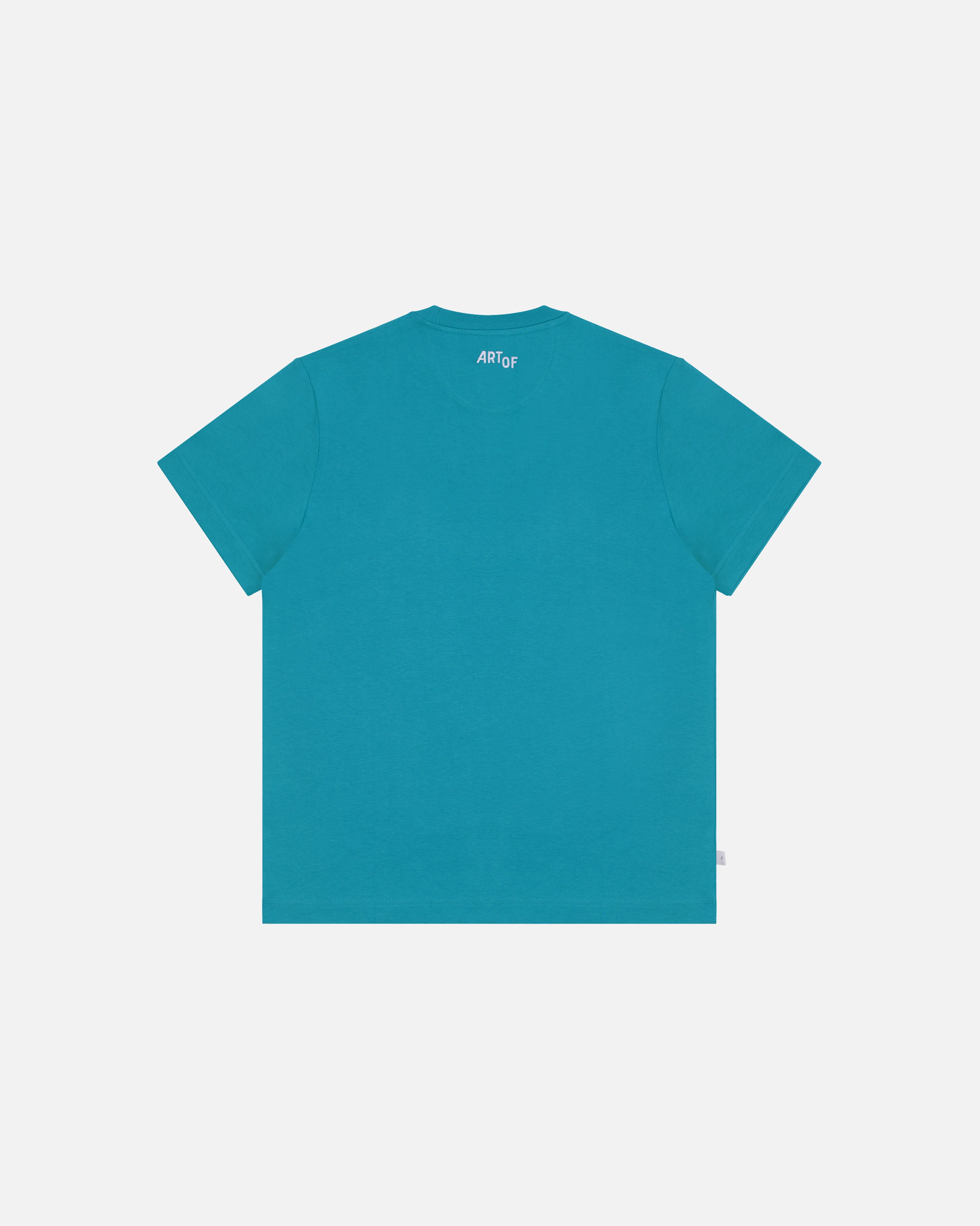 ART OF x Wolves Embroidered Teal Tee | Football T-shirt