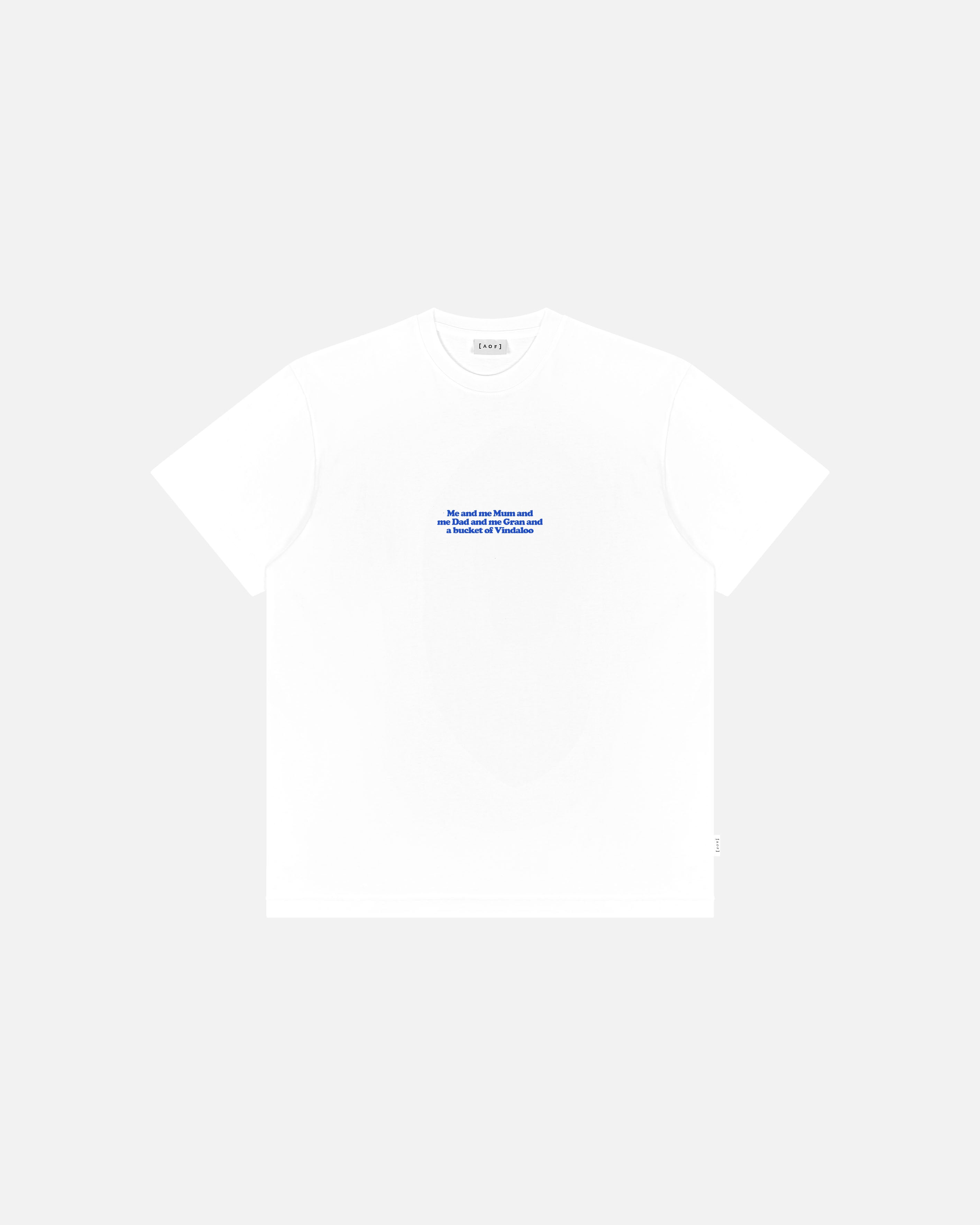 ART OF Vindaloo Tee | England White Graphic Football T-shirt
