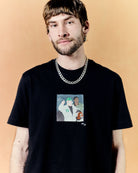 ART OF Smoke Signals Tee | Black Graphic Golf T-shirt