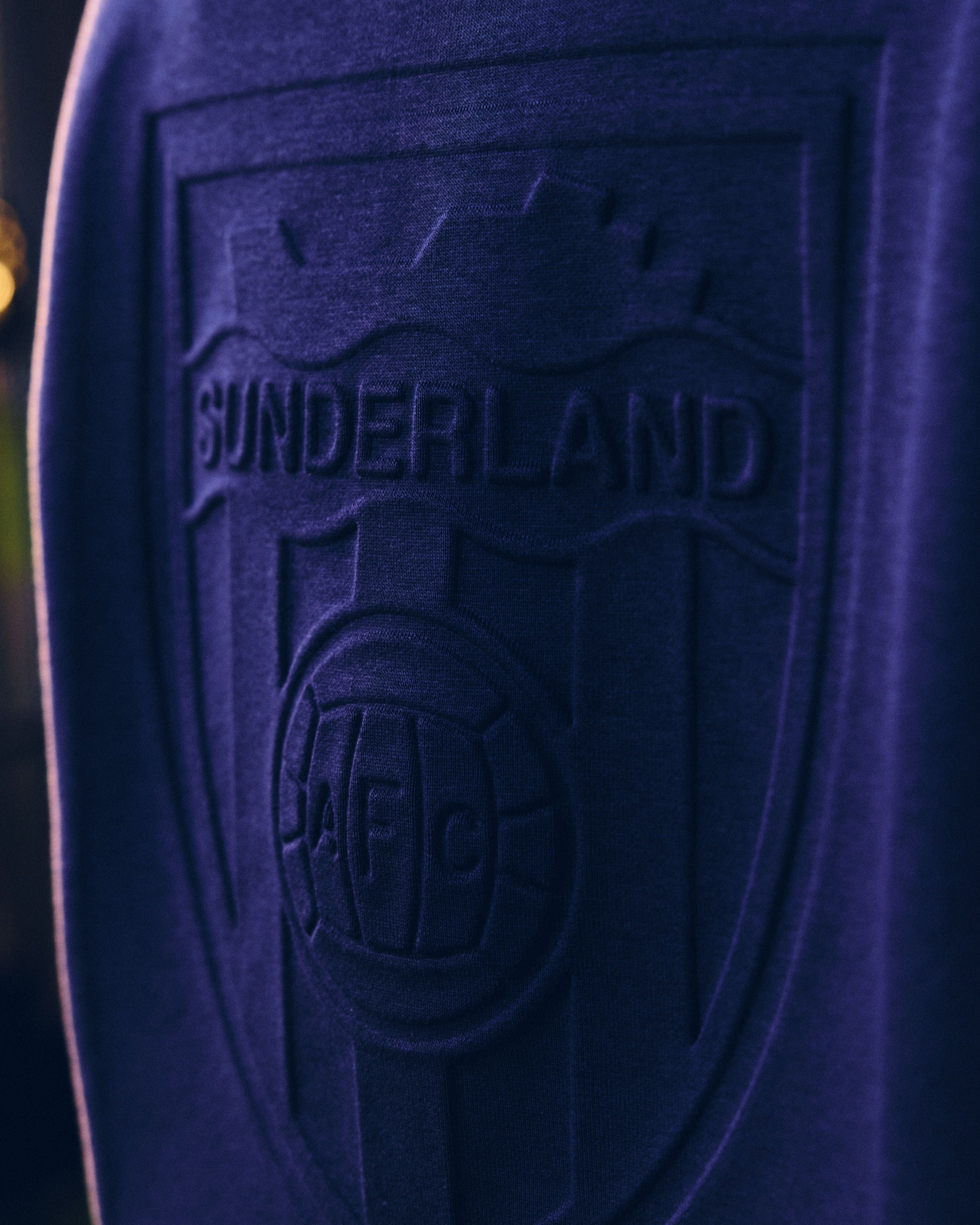 ART OF x Sunderland Zip Through Hoodie | SAFC Debossed Football Sweat