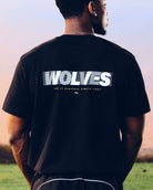 ART OF x Wolves 00s Type Tee | Black Graphic Football T-shirt