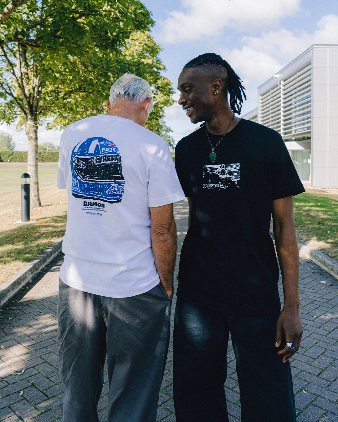 ART OF x Atlassian Williams | Damon Hill Drivers Tee | Racing T-shirt