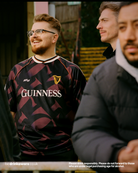 ART OF Football x Guinness Football Shirt | AOF Burgundy Top