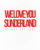 ART OF x Sunderland 00s Graphic Tee | White Graphic Football T-shirt