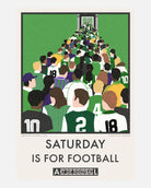 ART OF x Hibernian Saturday Is For Football Framed Print | Hibs Art