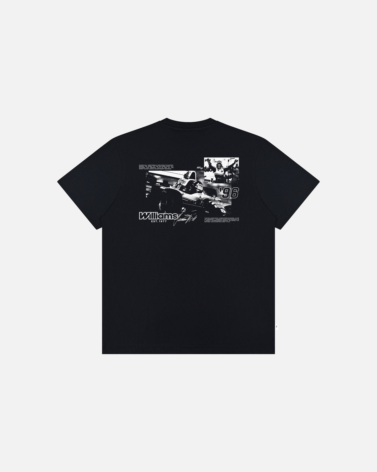 ART OF x Atlassian Williams | Damon Hill Drivers Tee | Racing T-shirt