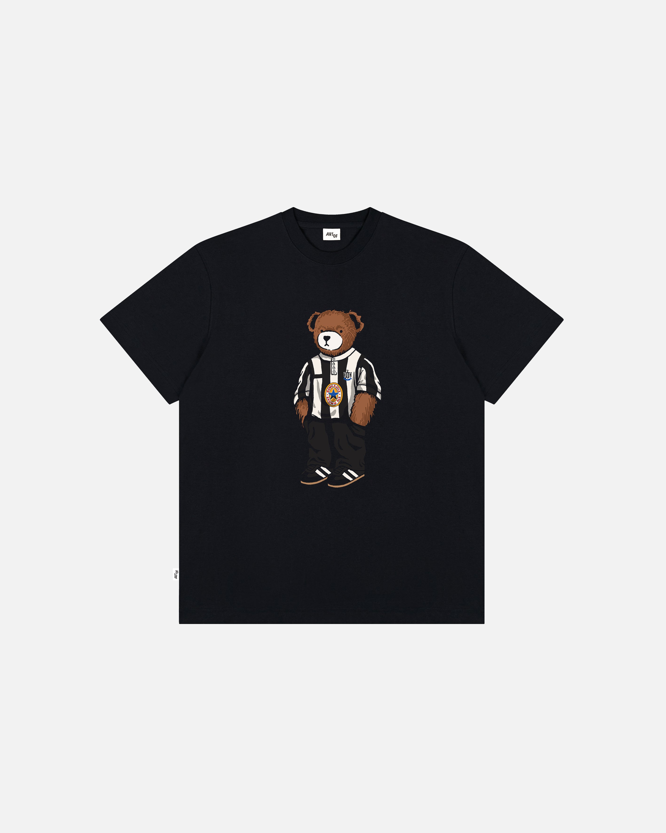ART OF Football Toon Home Pickles Tee | AOF NUFC Black t-shirt