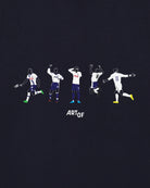 ART OF Spurs Printed Icons Tee | THFC Navy Graphic Football T-shirt