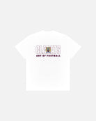 AOF Burnley 90s Tee | White Graphic T-shirt | Art of Football
