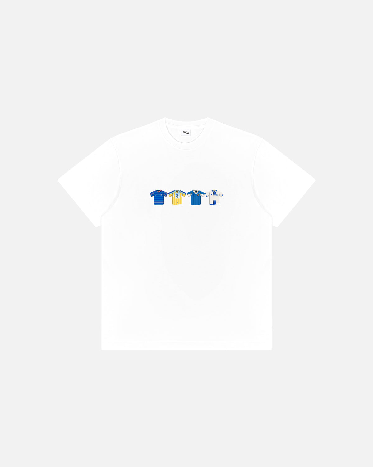 ART OF Chelsea Classics Tee | CFC White Graphic Football T-shirt