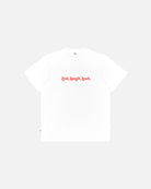 ART OF x Goaldiggers Live Laugh Leah Tee | White Football T-shirt